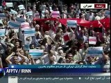 Protestas oficiales en Irán