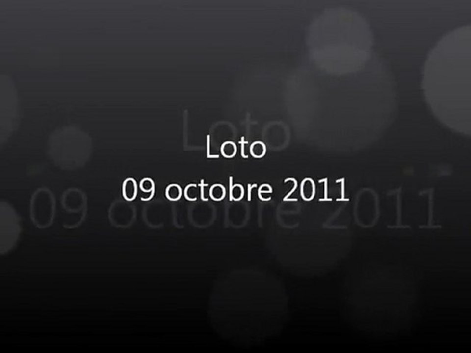 AEP Châteaurenaud Loto 09 octobre 2011