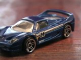 CGR Garage - FERRARI F50 (blue) Hot Wheels review