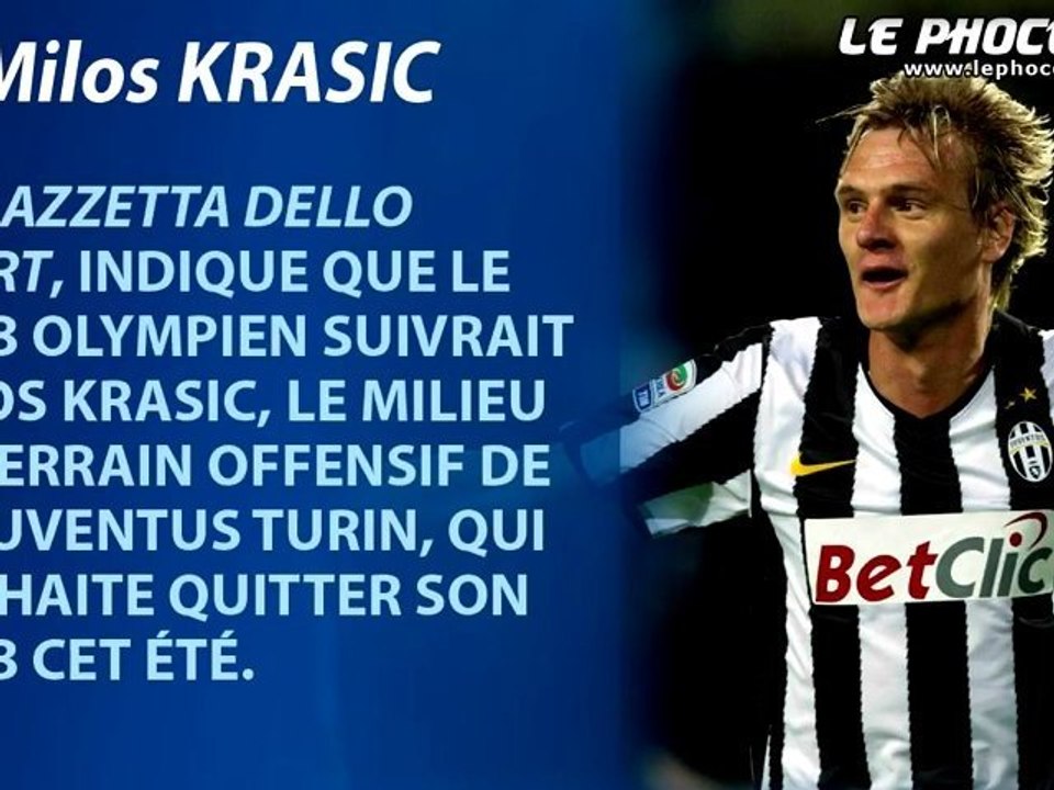 Transfert : Krasic dans le viseur ?