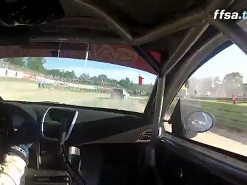 Rallycross Faleyras - embarquée Samuel Peu