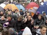 'Blockupy' Frankfurt protest: 400 arrested