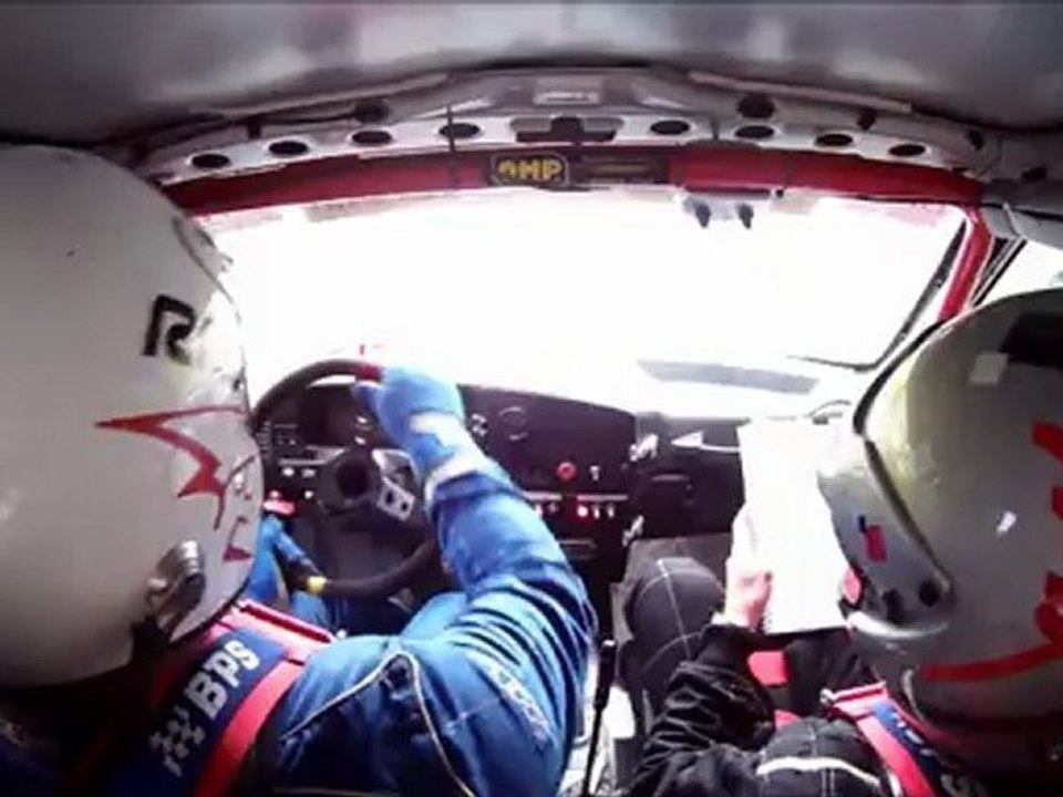 ES3 en cam embarquée rallye coutellerie 2012