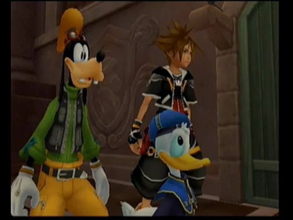 P1 Play Througt Kingdom Hearts 2 parti 10,le chateau de la bête;pemiere visite