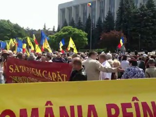 Pregatirea Marsului Unionist Chisinau 13 mai 2012 - 200 de ani de la raptul Basarabiei