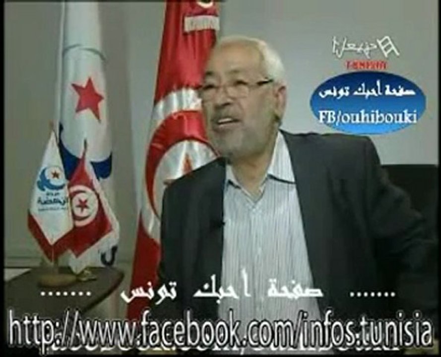 الحوار الكامل للشيخ راشد الغنوشي على قناة حنبعل  Part2/2