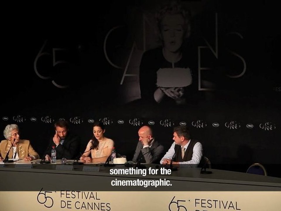 Festival de cannes 2012- Marion Cotillard