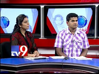 Victims of Global Vision NGO organization in Tv9 studio
