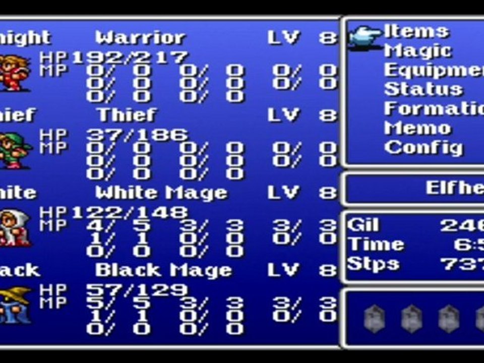 Let's Play Final Fantasy [Blind] (German) Part 8 - Ein verfallendes Schloss