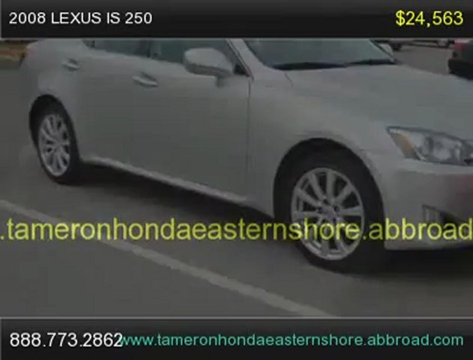 2008 Lexus IS 250