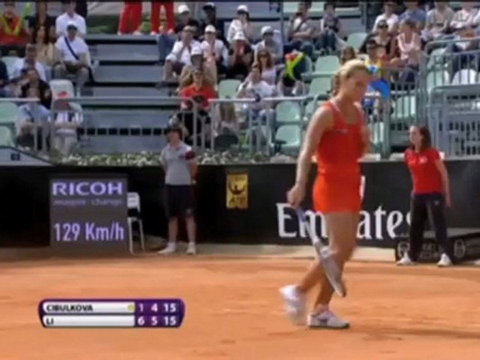 Rom: Li Na bezwingt Cibulkova
