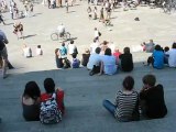 Cologne, Allemagne : spectacle de rue
