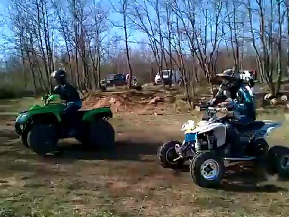 Départ quad