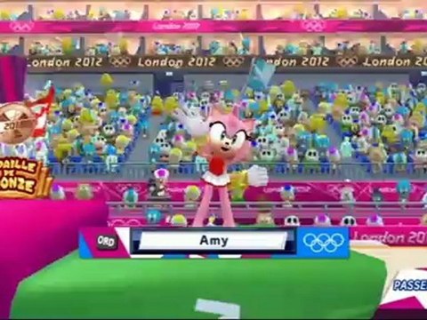 Mario et Sonic aux Jeux Olympiques de Londres 2012 - Barres Asymétriques