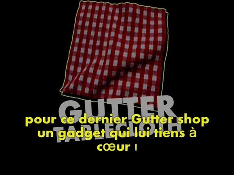 Le Gutter-tablecloth