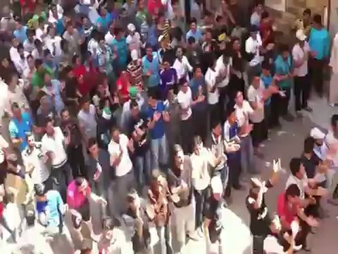 Syria فري برس دير الزور العرفي جمعة ابطال جامعة حلب 18 5 2012 Deirezzor