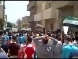 Syria فري برس حماه المحتلة حي الحميديه أبطال جامعة حلب 18 05 2012 ج1 Hama