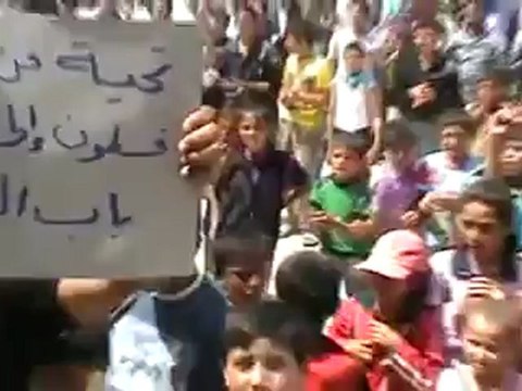 Syria فري برس حماه المحتلة قسطون جمعة ابطال جامعة حلب 18 5 2012 Hama