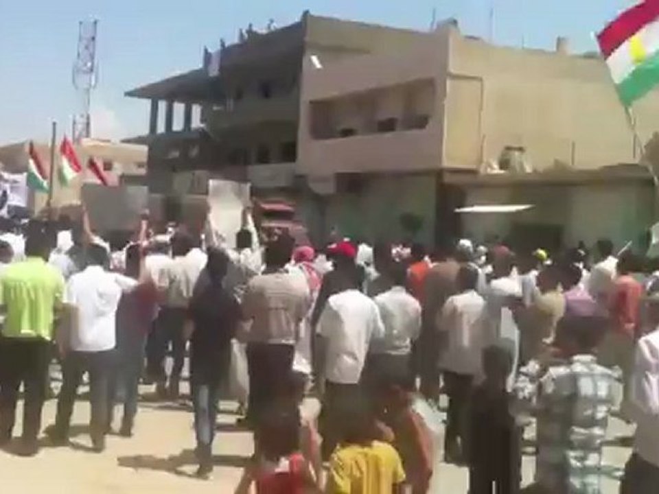 Syria فري برس  الحسكه رأس العين سريه كانيه جمعة أبطال جامعة حلب 5 18 2012 ج4 ALhasaka