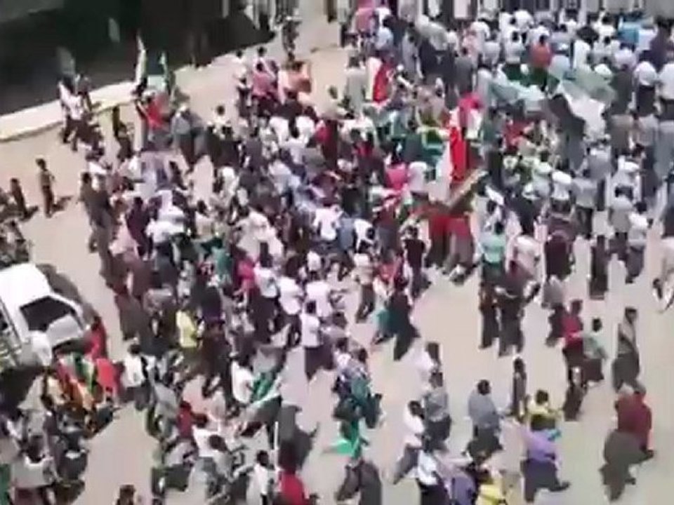 Syria فري برس  الحسكه رأس العين سريه كانيه جمعة أبطال جامعة حلب 5 18 2012 ج2 ALhasaka