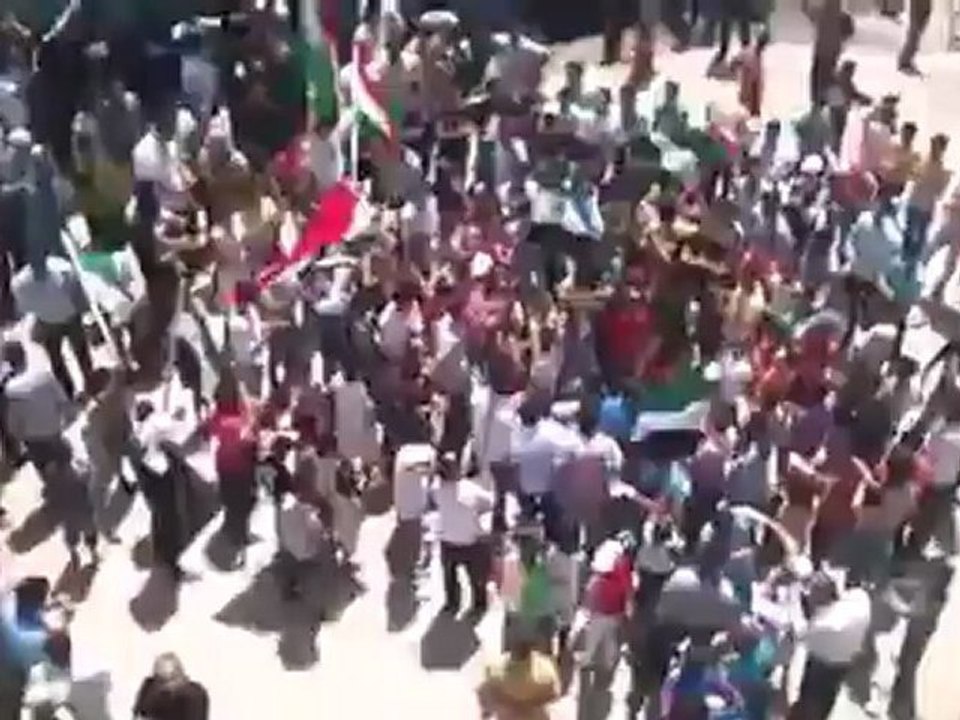 Syria فري برس  الحسكه رأس العين سريه كانيه جمعة أبطال جامعة حلب 5 18 2012 ج1 ALhasaka