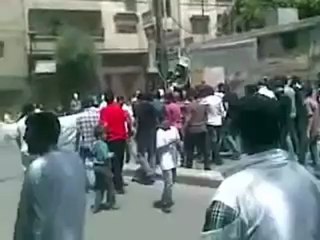 Syria فري برس ريف دمشق التل مظاهرة ج ابطال جامعة حلب  حرنة الشرقية 18 5 2012  ج2 Damascus