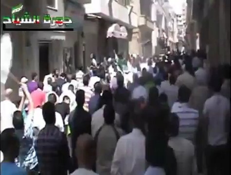 Syria فري برس حمص جورة الشياح جمعة أبطال جامعة حلب نصره لأحرار حلب 18 5 2012 ج4 Homs
