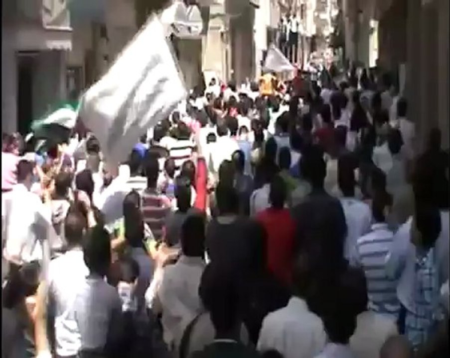 Syria فري برس حمص جورة الشياح جمعة أبطال جامعة حلب نصره لأحرار حلب  18 5 2012 ج2 Homs