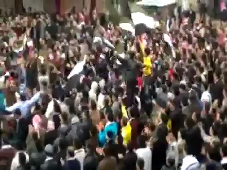 Syria فري برس حمص الغنطو جمعة الابطال جامعة حلب 18 5 2012 Homs
