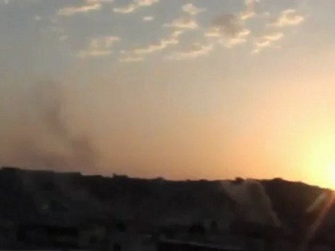 Syria فري برس حمص الرستن الله اكبر الرستن ترجم بالصواريخ 18 5 2012 Homs