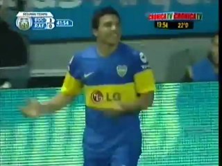 Boca 3 Versus  Atlético Rafaela 01  Apertura 2011  fecha 13 Gol de Chavez