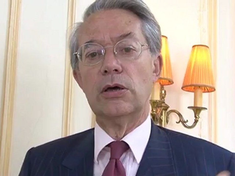 Philippe Marini, président de la Commission des finances du Sénat