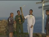 Olympic torch begins 8,000 mile relay