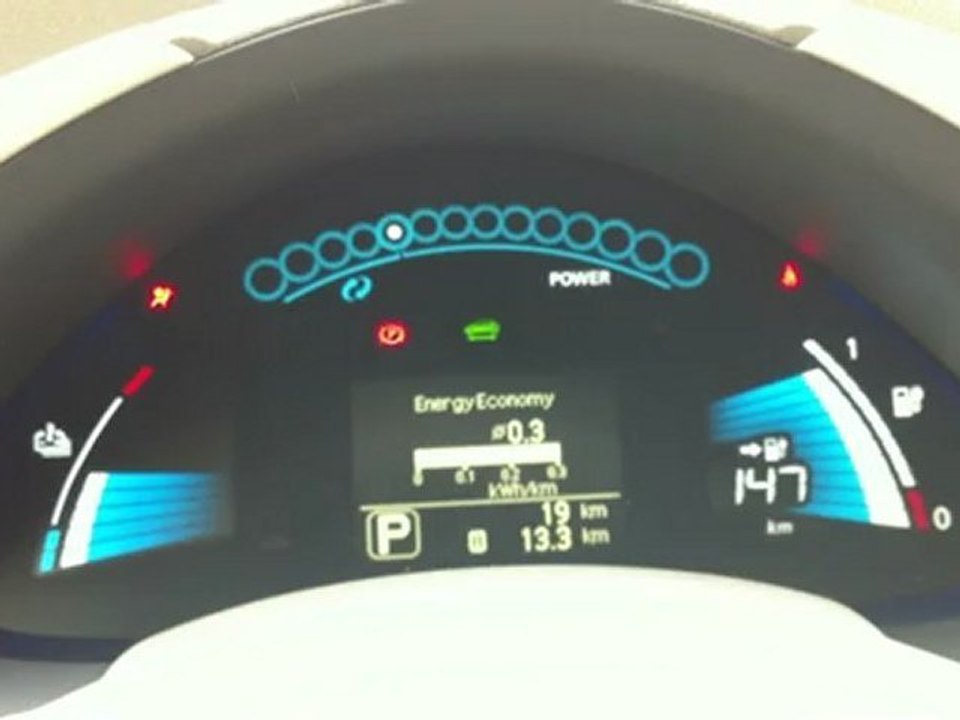 18 mai, j'ai la chance de tester la LEAF de Nissan pendant 24h