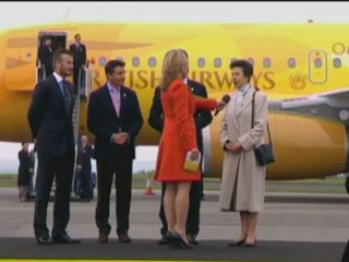 JO 2012 - La flamme arrive au Royaume-Uni