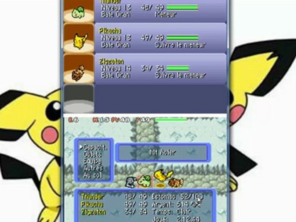 [WT] [E08] Pokémon équipe de secours bleu