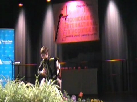 Petr Yarinenko au concours international d'accordeon de Rang-du-Fliers le 12 mai 2012