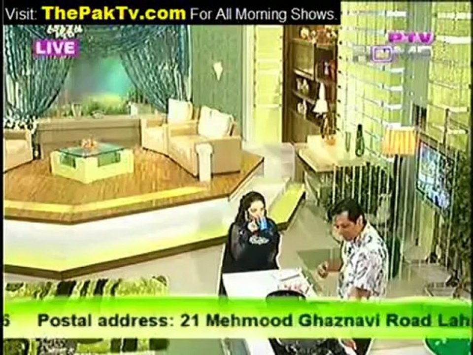 Morning With Juggun By PTV Home - 18th May 2012 - Part 1