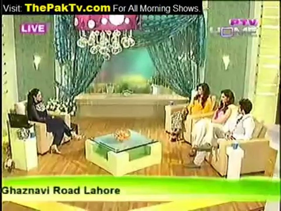 Morning With Juggun By PTV Home - 18th May 2012 - Part 4