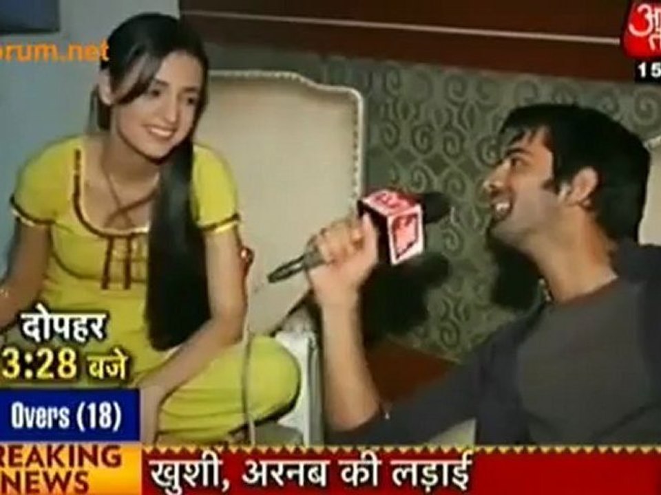 [IPKKND] SBB - 22nd March 2012 (Barun & Sanaya Funny interview)