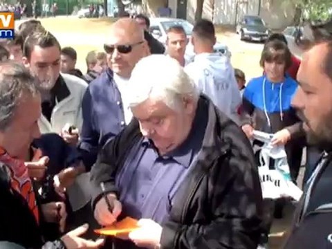 Montpellier : supporters passionnés, joueurs concentrés