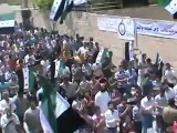 Syria فري برس ريف حلب مظاهرة جمعة ابطال جامعة حلب   اعزاز 18 5 2012 Aleppo