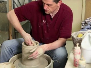 Pat Creating A Large Bowl For The Life In A Day Project