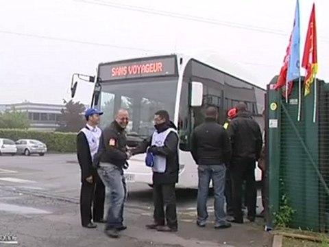 Grève chez Transdev Les Cars d'Orsay (Essonne)