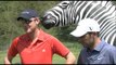 Stuart Broad Talks Golf With Charl Schwartzel