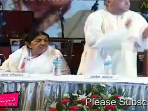 Lata Mangeshkar, Javed Akhtar Ashutosh Govarikar