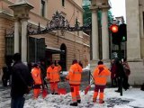 Neve a Roma, Vaticano, Prati, Centro