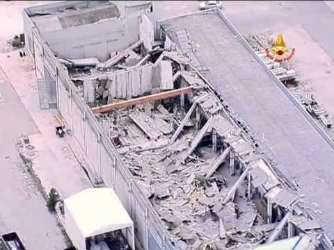 Ferrara - Terremoto, immagini aeree 5 (20.05.12)