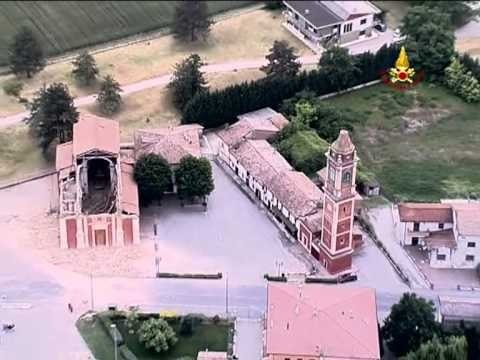 Ferrara - Terremoto, immagini aeree 4 (20.05.12)