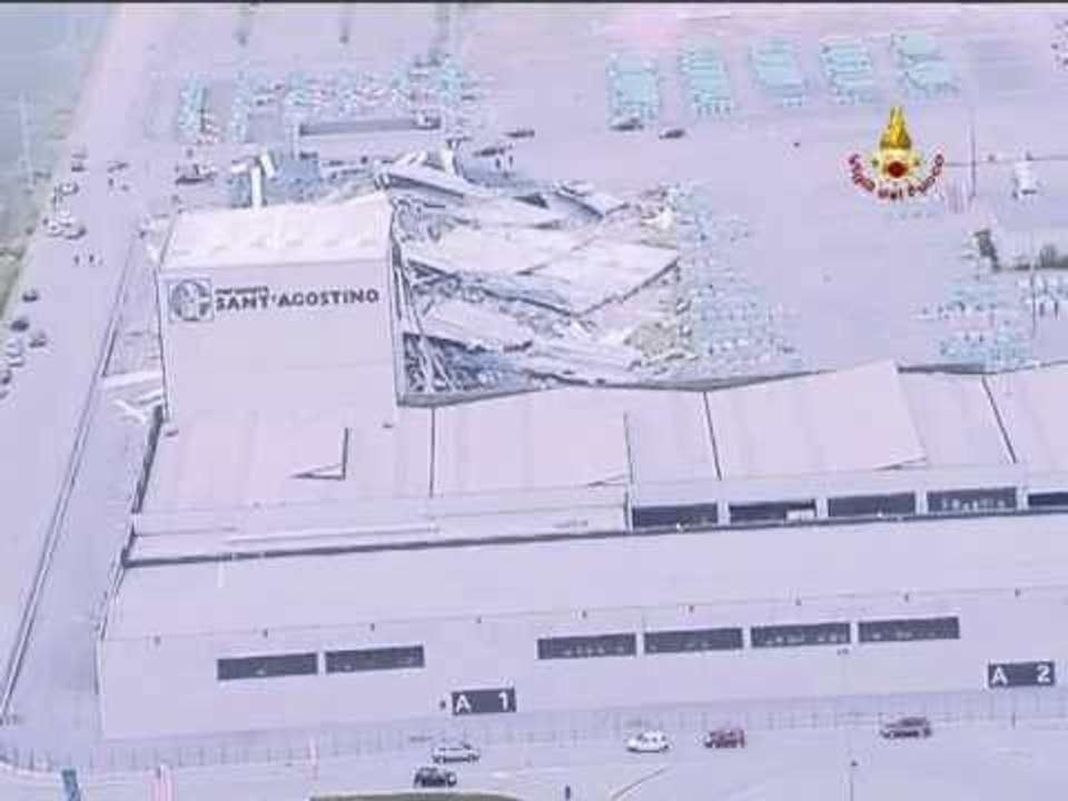 Ferrara - Terremoto, immagini aeree 1 (20.05.12)